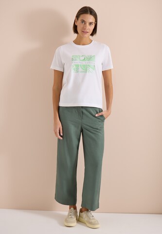 CECIL T-Shirt in Weiß
