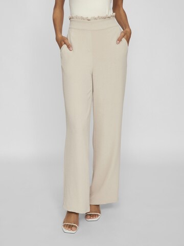 Wide Leg Pantalon VILA en gris : devant