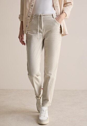 CECIL Regular Jeans in Beige: front