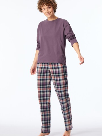 SCHIESSER Pyjamaoberteil ' Mix & Relax ' in Pink