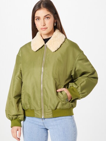 LEVI'S ® Prehodna jakna 'Elise Retro Bomber' | zelena barva: sprednja stran