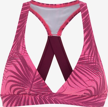 LASCANA ACTIVE Sportbikinitop in Pink: Vorderseite