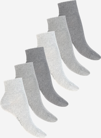 footstar Socks 'Comfort Fit' in Grey: front