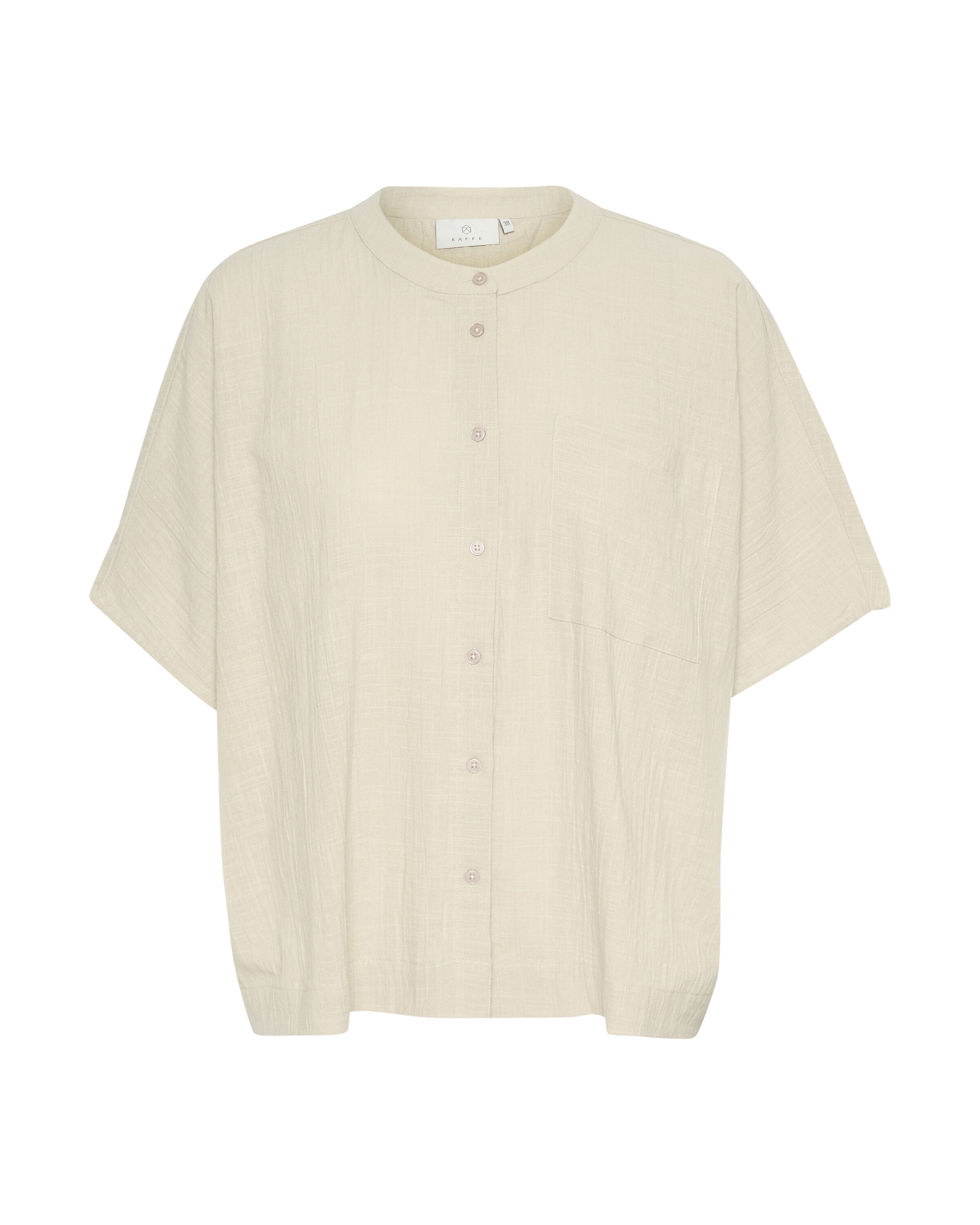 Kaffe Blouse in Grijs: voorkant