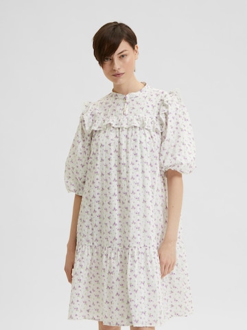 SELECTED FEMME Платье-рубашка 'Susy' в Белый: спереди