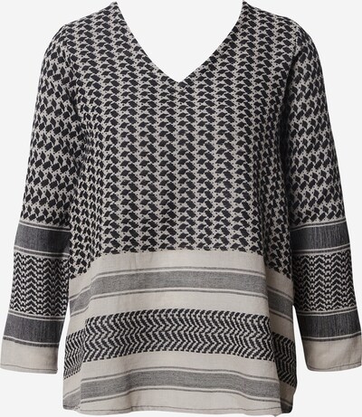 Camicia da donna 'Mathilda' Zwillingsherz di colore grigio chiaro / nero, Visualizzazione prodotti