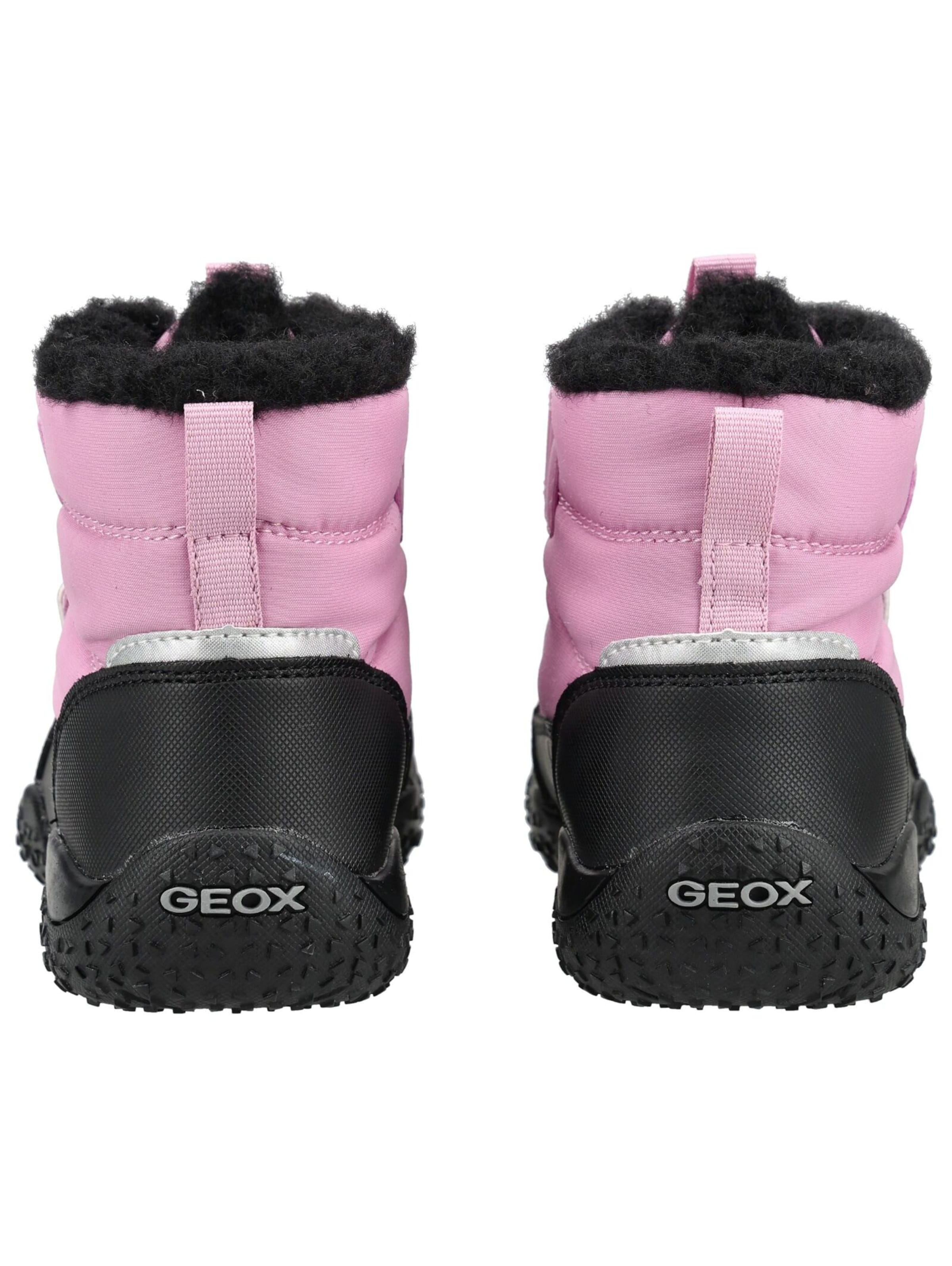 Bottes de neige GEOX en rose : derrière