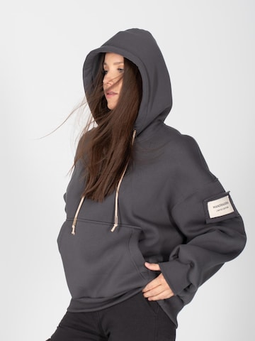 mandragora Sweatshirt 'Kangaroo' in Grau