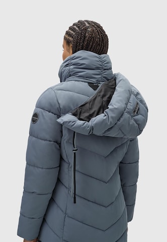 Manteau d’hiver 'Sahnekatzii XIV-1' MARIKOO en bleu
