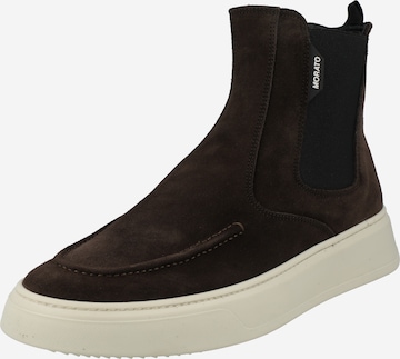 ANTONY MORATO - Botas chelsea 'MARTIN' em castanho: frente