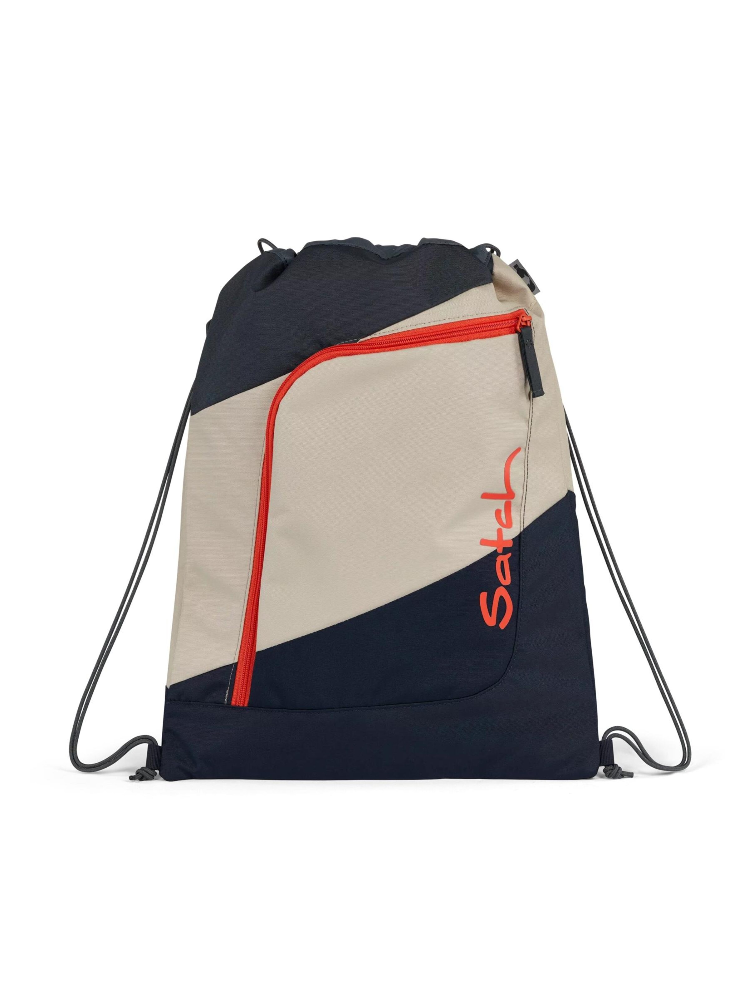 Satch Turnbeutel 'Sportbeutel Sportbeutel'‌‌‌‌‌‌ in Beige: Vorderseite
