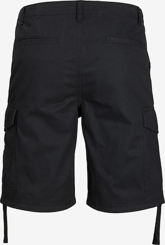 JACK & JONESregular Cargo hlače 'Marley' - crna boja