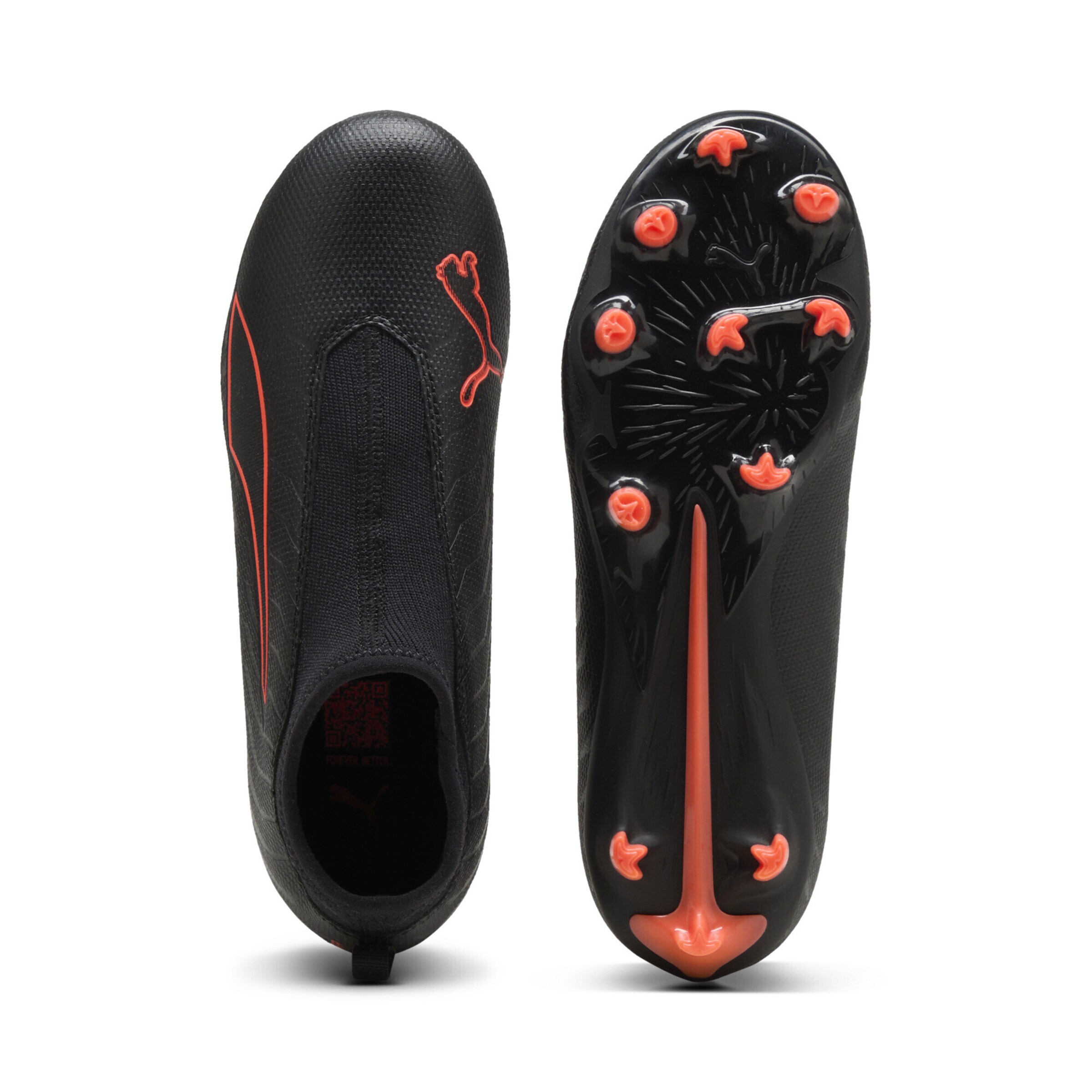 PUMA Sports shoe 'ULTRA 6 MATCH+' in Black