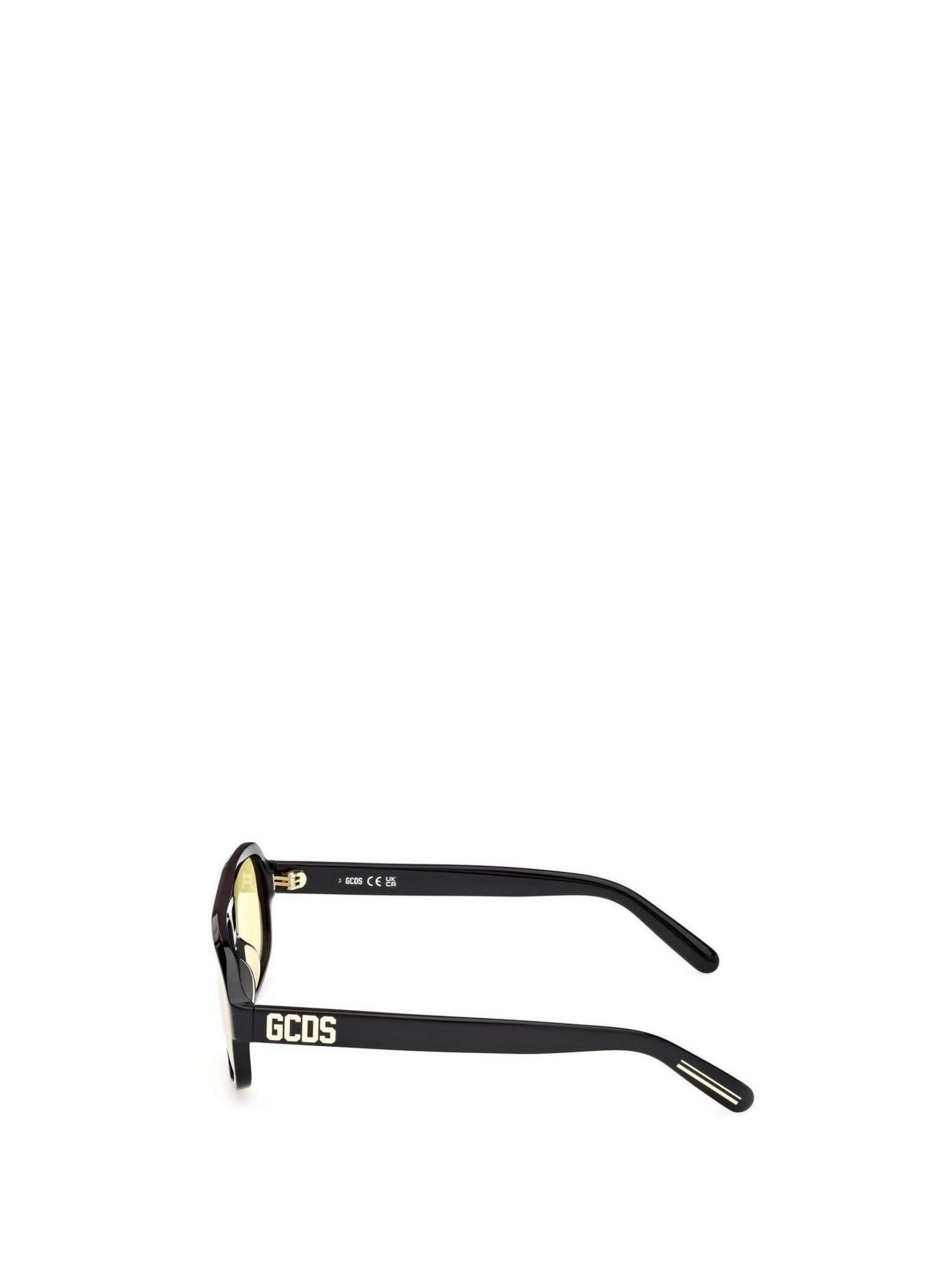 Occhiali da sole 'Pilota GD0046 01E' di GCDS in nero