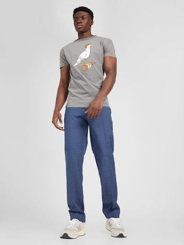 Derbe T-Shirt 'Sturmmöwe' in Grau