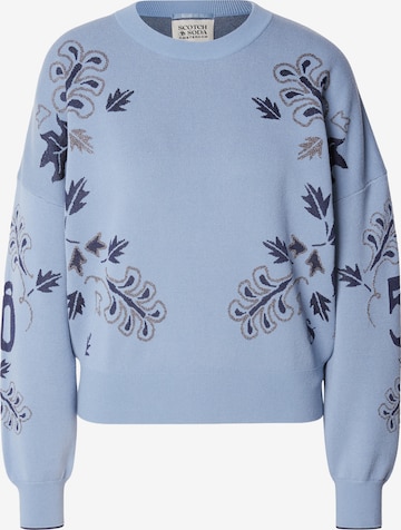 mėlyna SCOTCH & SODA Megztinis: priekis