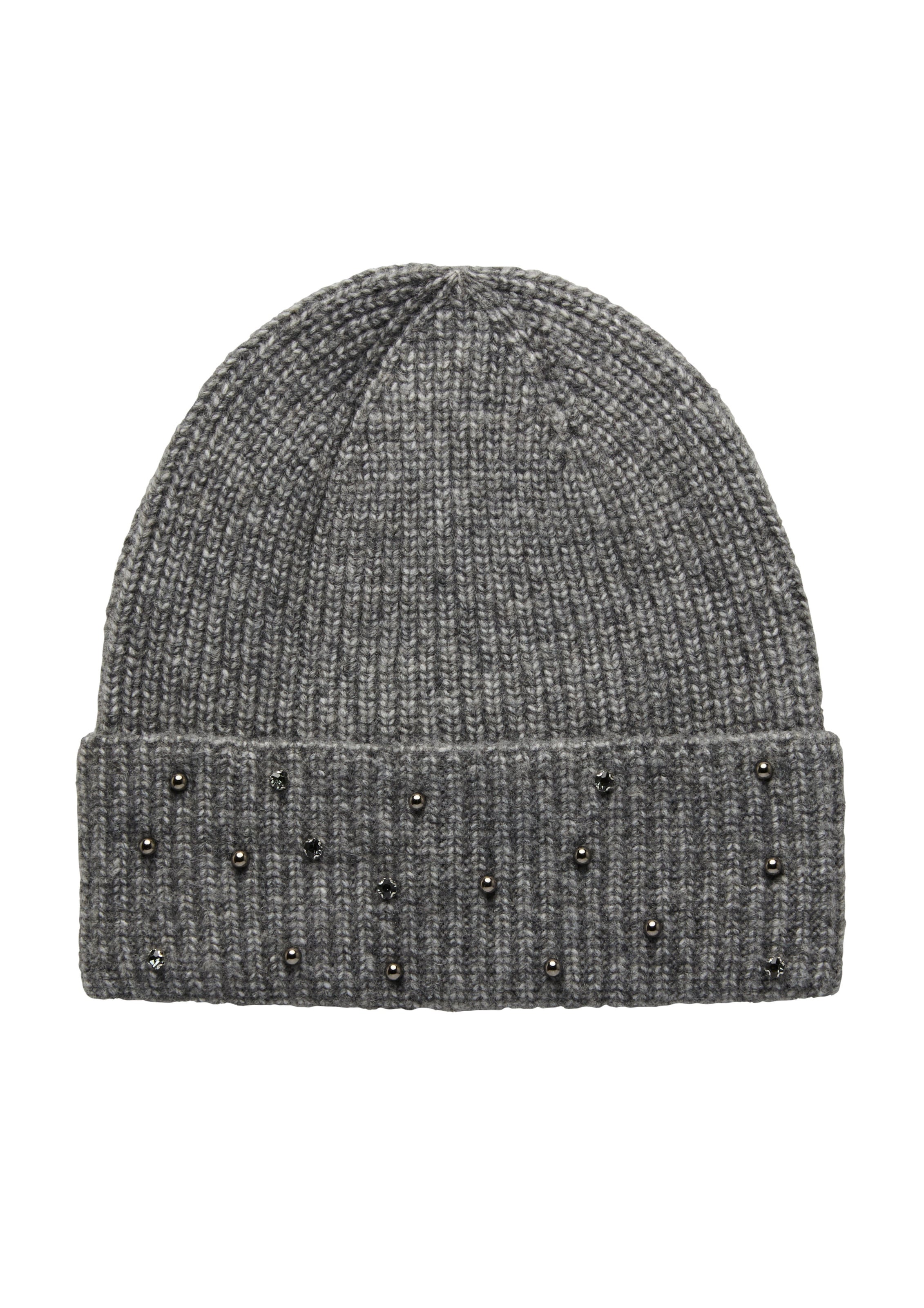 s.Oliver Beanie in Grey: front