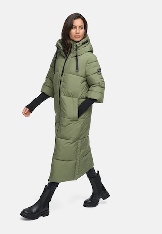 NAVAHOO Mantel 'Ciao Miau XIV' in Grün