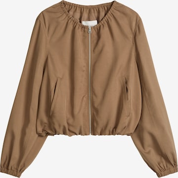 Veste mi-saison Marc O'Polo en marron : devant