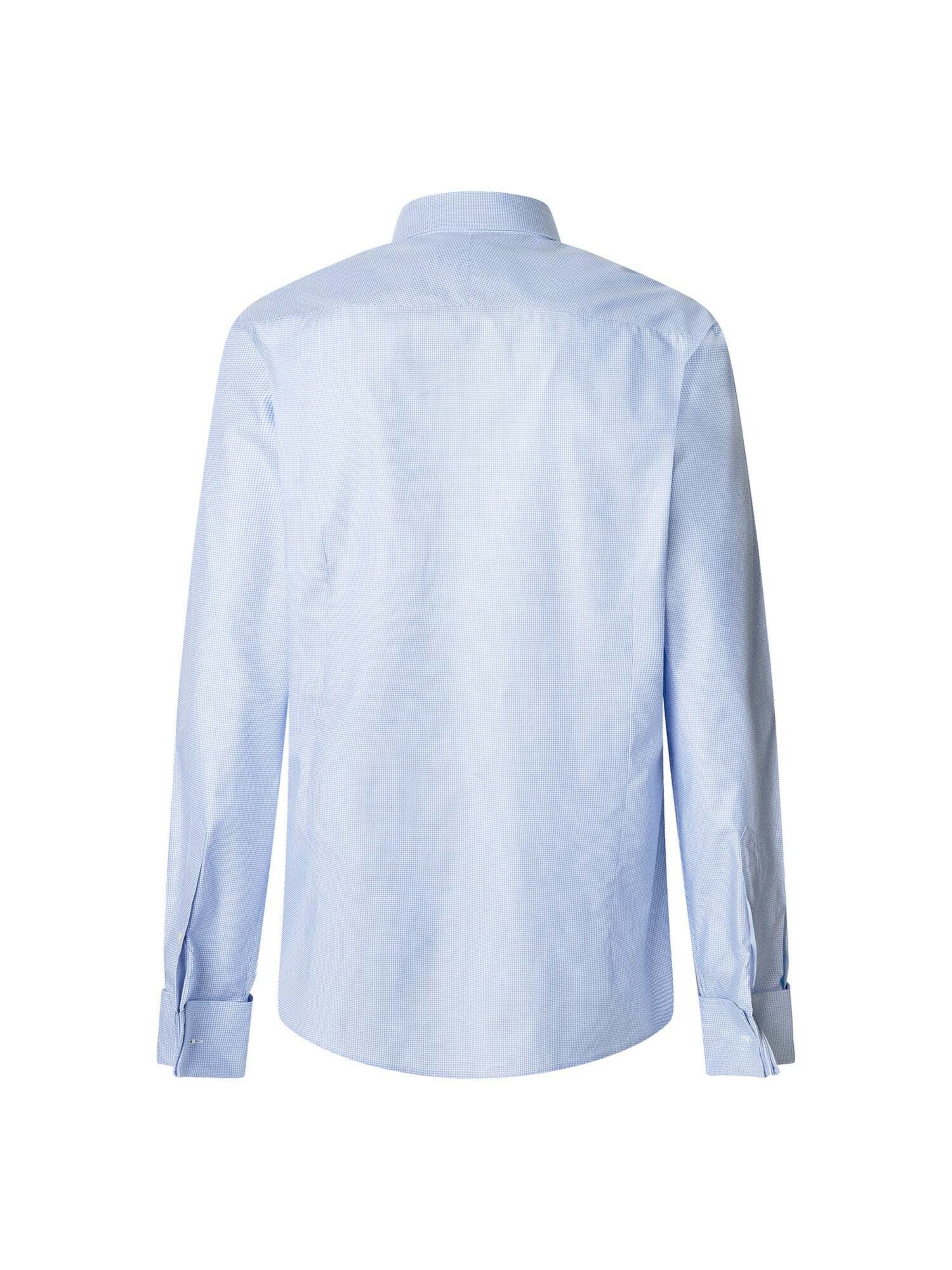 Regular fit Camicia 'Mini Gingham' di Hackett London in blu