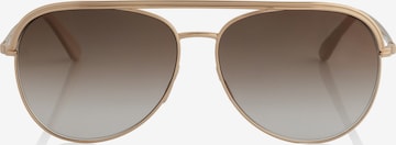 ELIE SAAB Sunglasses 'Elie Saab Sonnenbrille' in Gold: front
