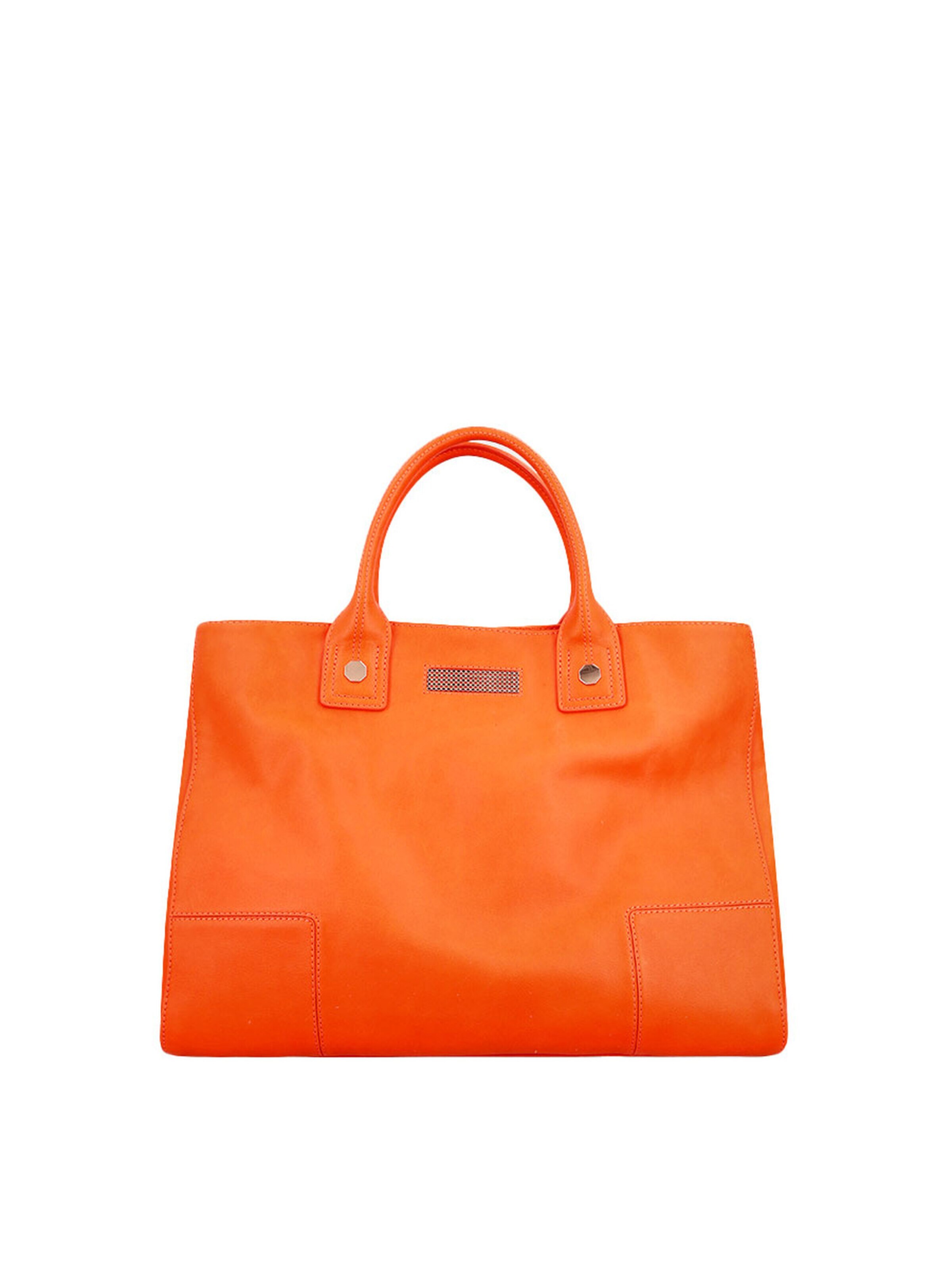Clio Handbag 'CLASSIC' in Orange: front