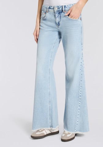Herrlicher Flared Jeans in Blau: Vorderseite