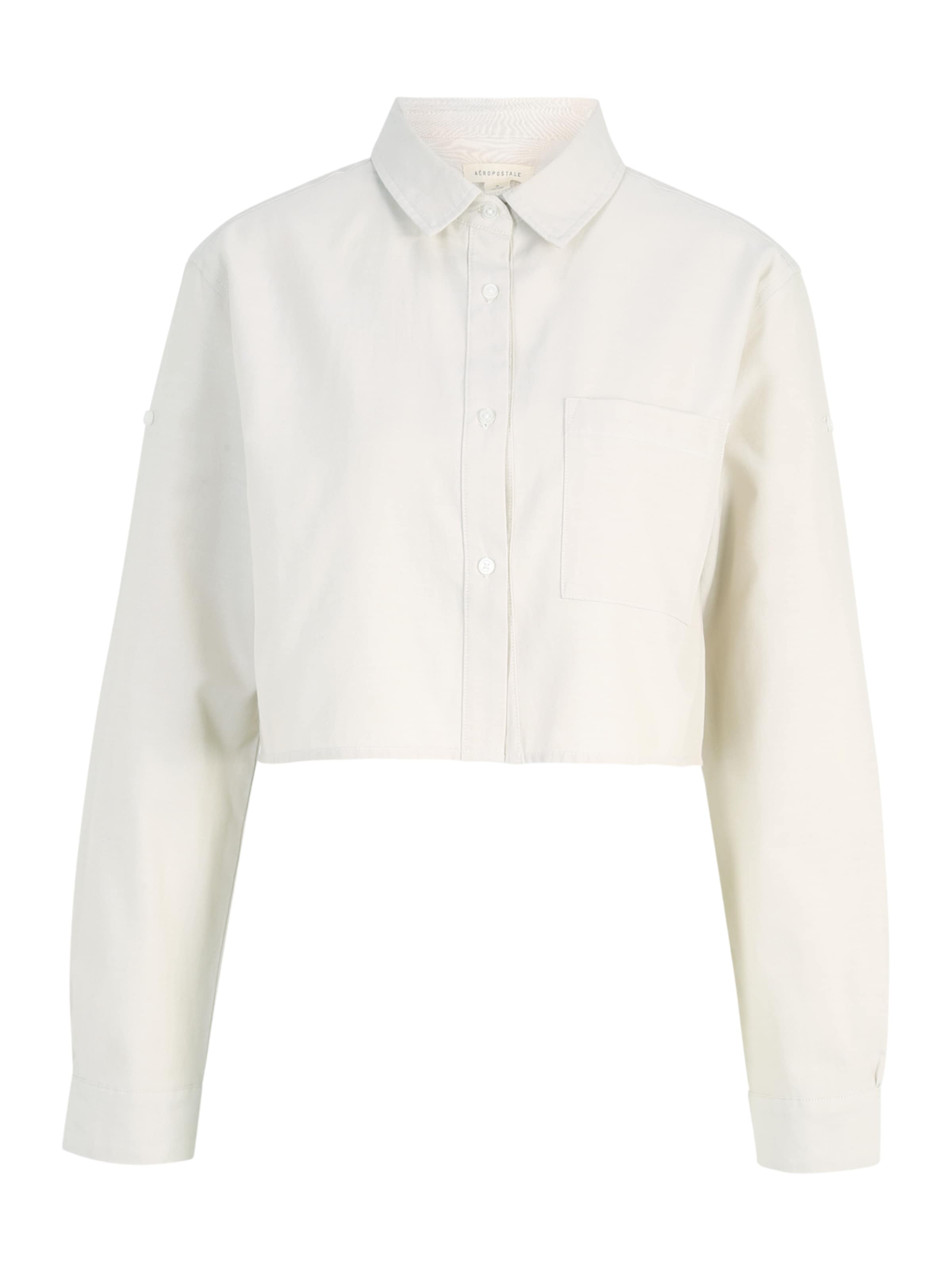 Chemisier AÉROPOSTALE en beige : devant