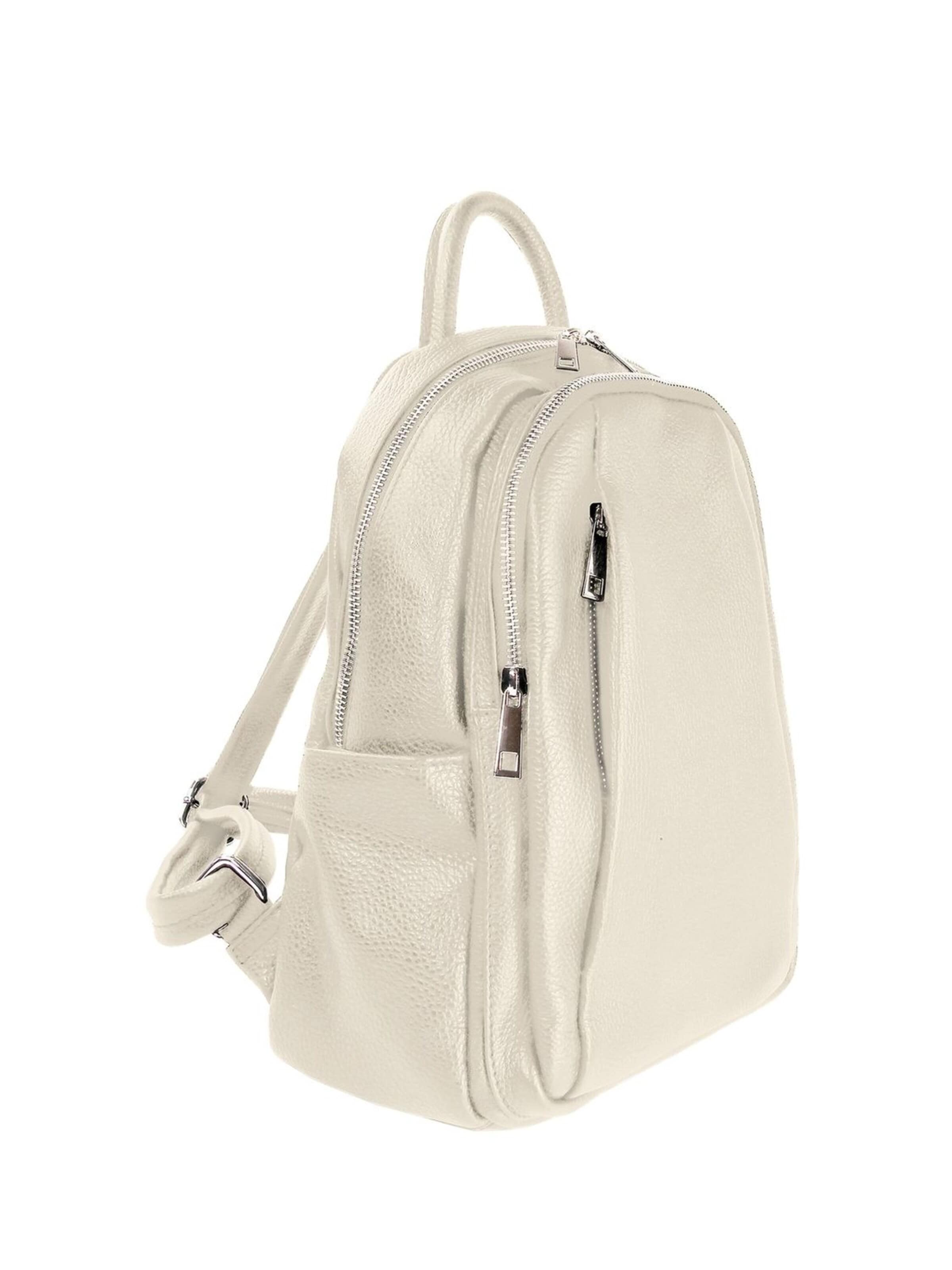 Sac à dos Toscanto en beige : devant