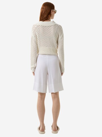 BOGNER Loosefit Hose 'Ramina' in Weiß