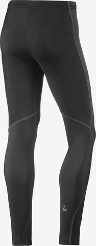 Löffler Skinny Workout Pants in Black