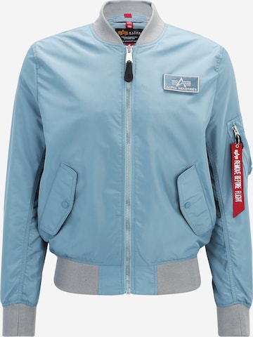ALPHA INDUSTRIES Преходно яке в синьо: отпред