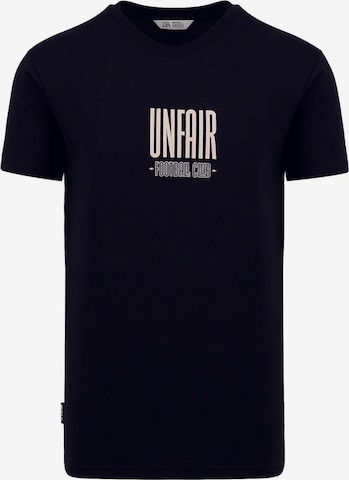 Unfair Athletics T-Shirt in Schwarz: predná strana