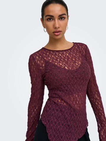 T-shirt 'ONLSyrene' ONLY en rouge