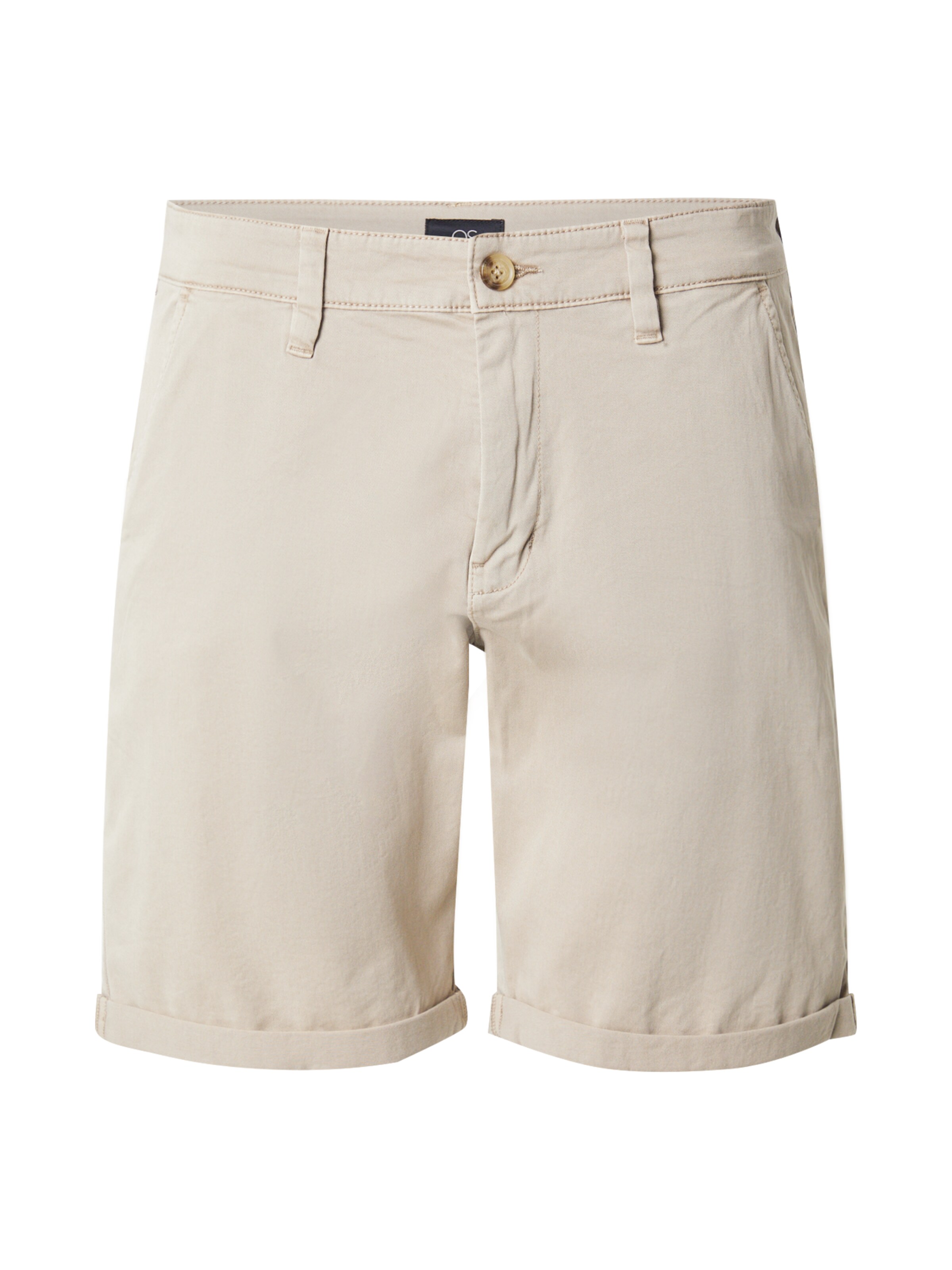 QS Chino Pants 'John' in Beige: front