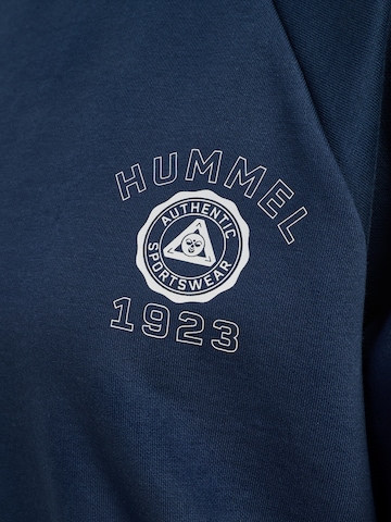 Hummel Sweatshirt 'Keeper' in Blauw