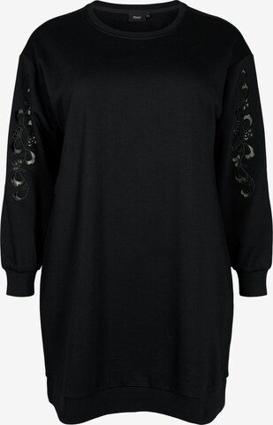 Zizzi Dress 'CASARA' in Black: front