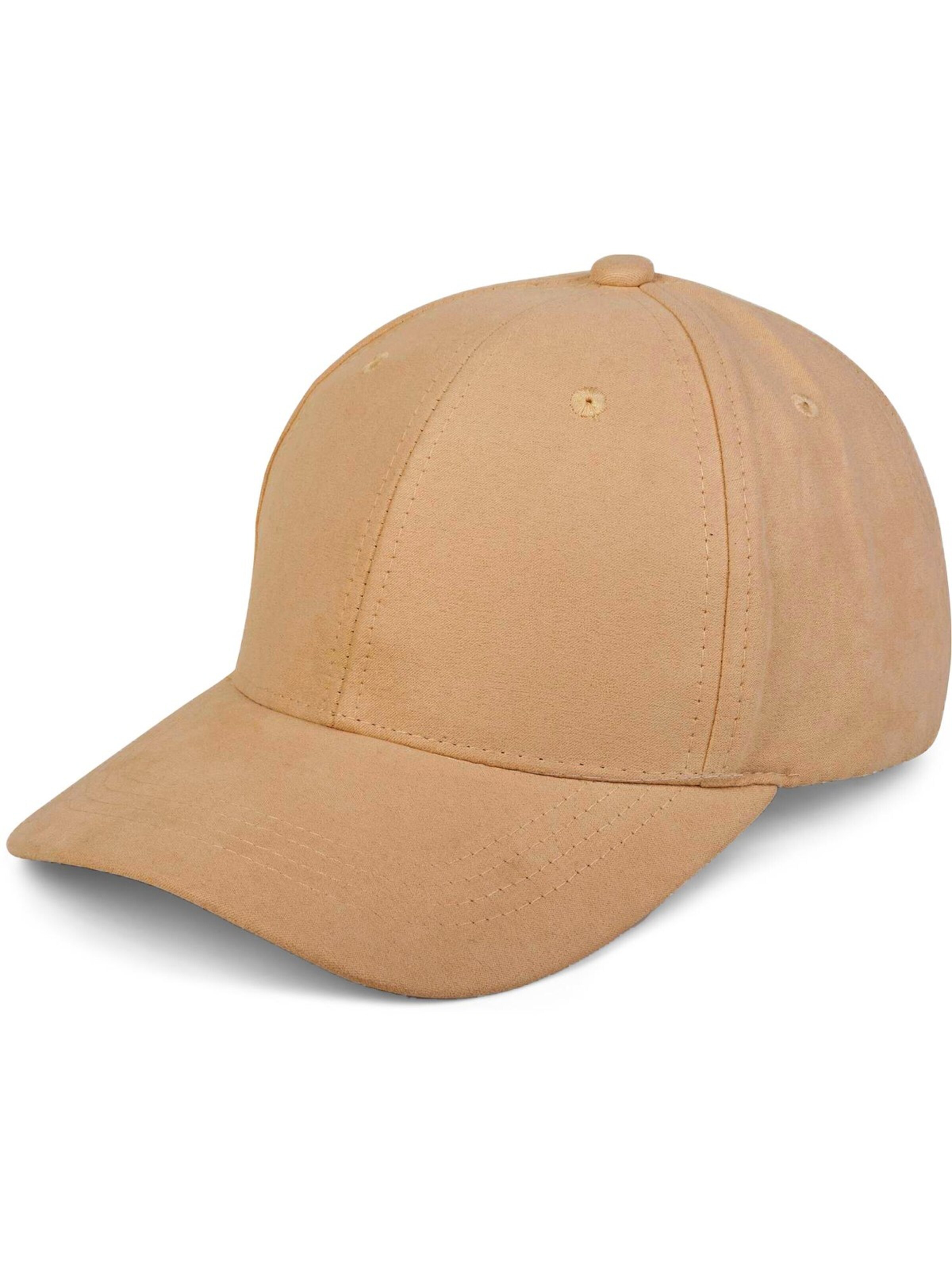 styleBREAKER Cap 'Cap in Wildleder Optik'‌‌ in Beige