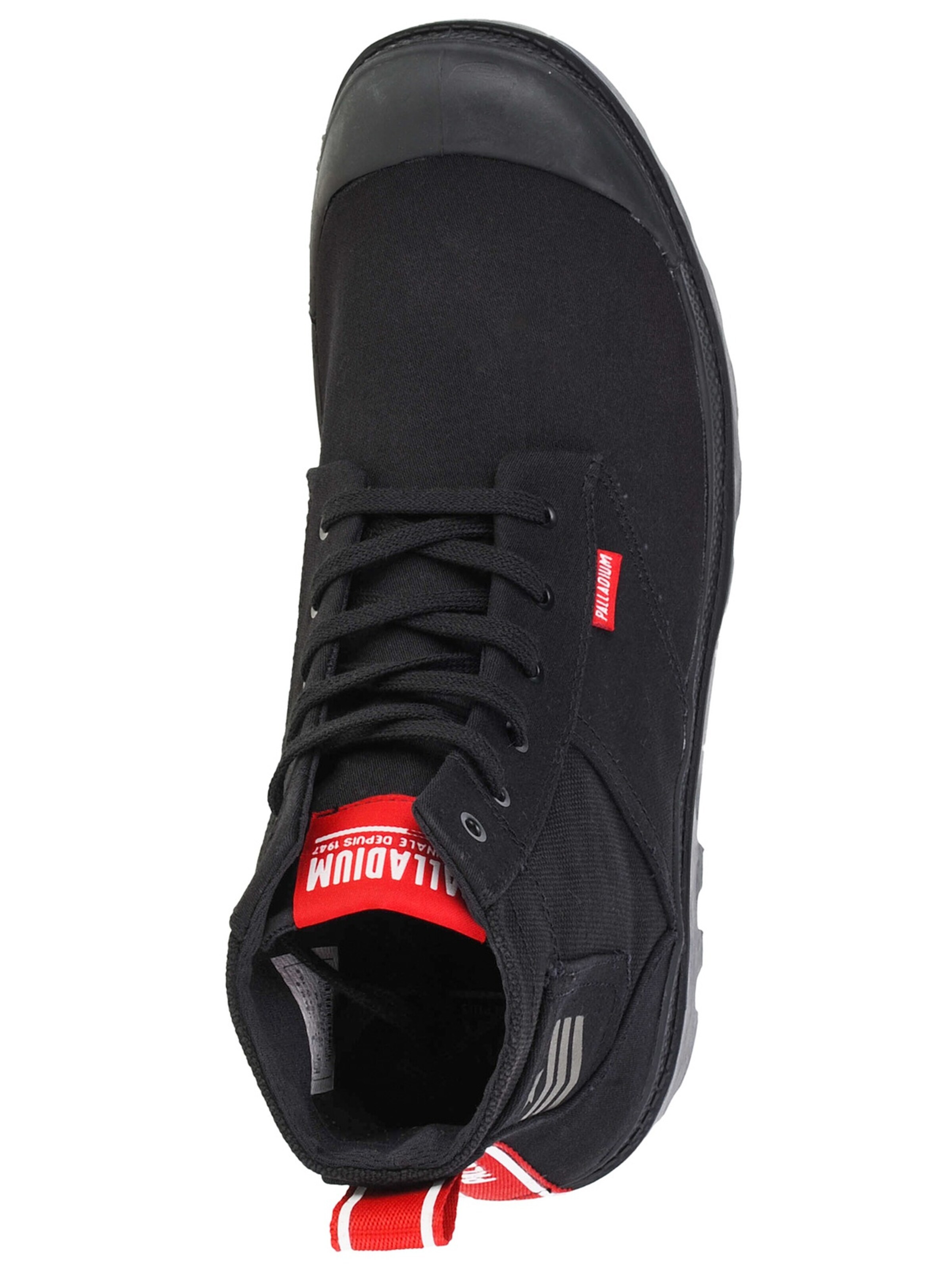 Palladium Sneakers hoog 'Pampa Hi Army' in Zwart
