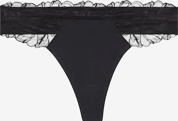 String di Calvin Klein in nero: frontale