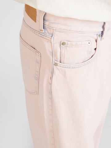 WEEKDAY Loosefit Jeans 'Astro' i rosa