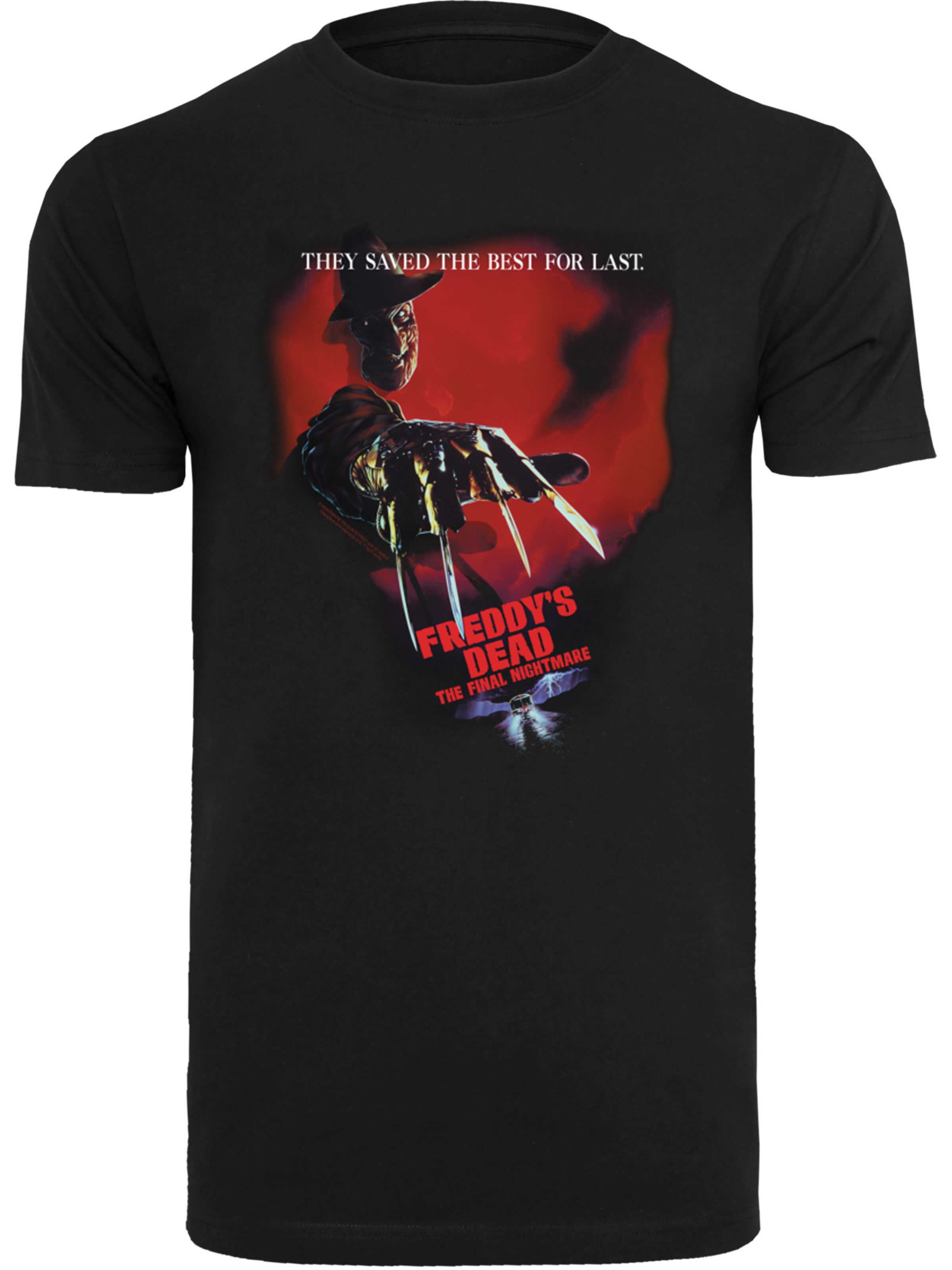 T-Shirt F4NT4STIC en noir : devant