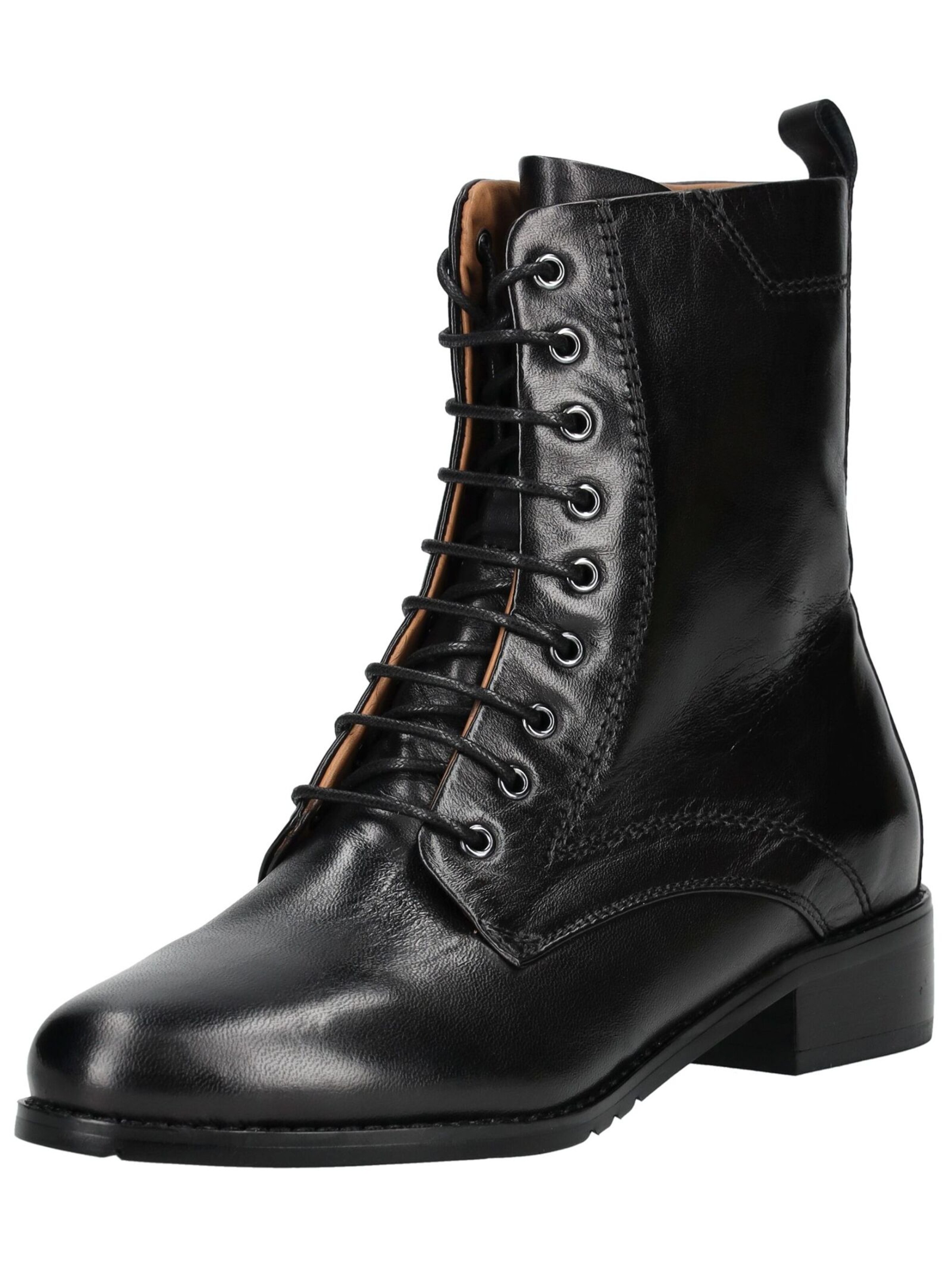 Everybody Lace-up bootie in Black: front