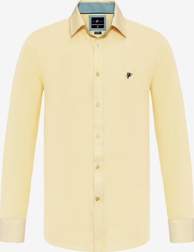 DENIM CULTURE Camisa ' BRADLEY ' en azul / navy / amarillo, Vista del producto