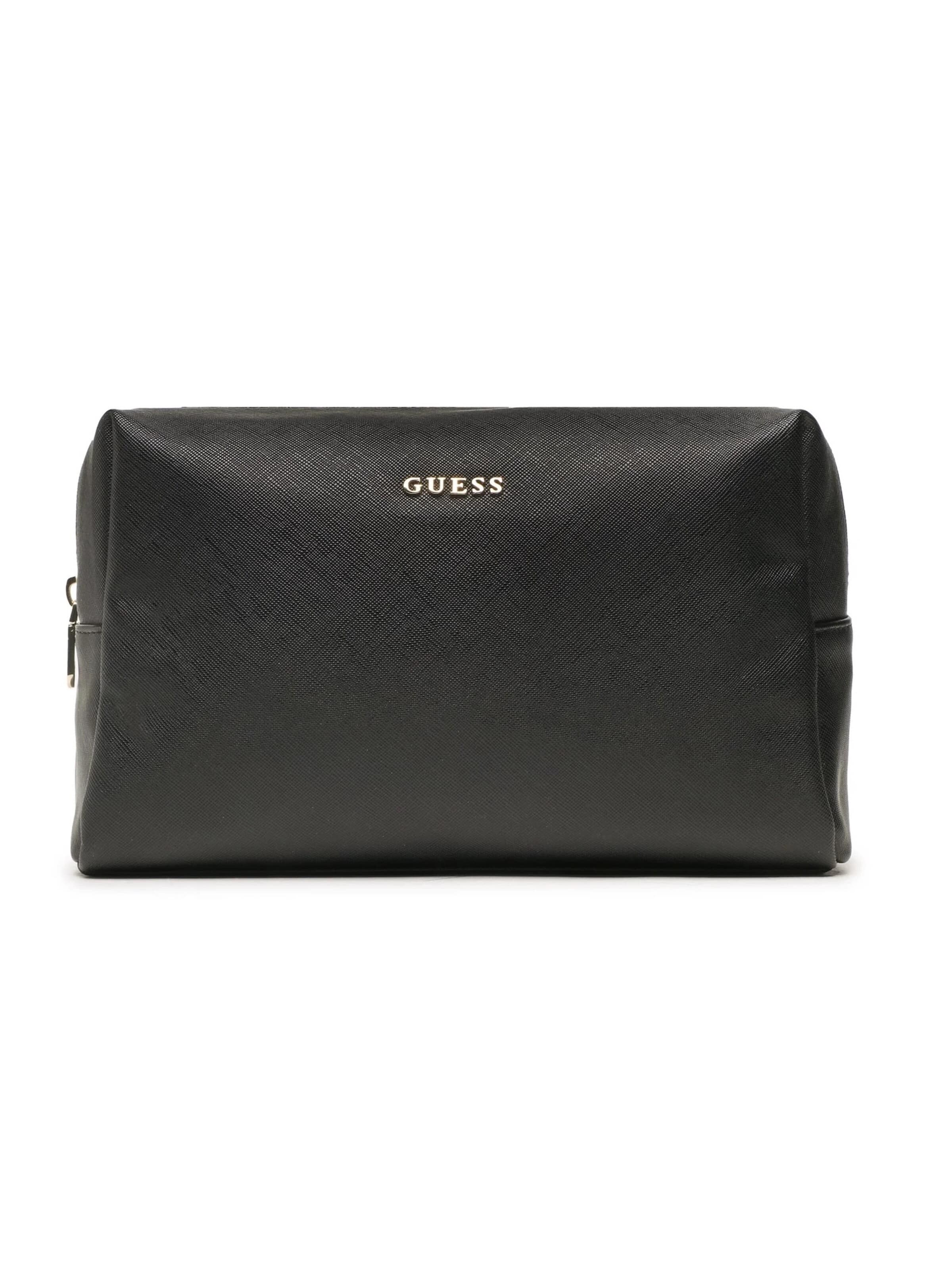 GUESS Kulturtasche 'PW1522P3115'‌‌ in Schwarz: Vorderseite