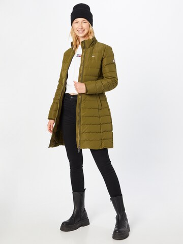 Tommy Jeans Winter Coat in Green