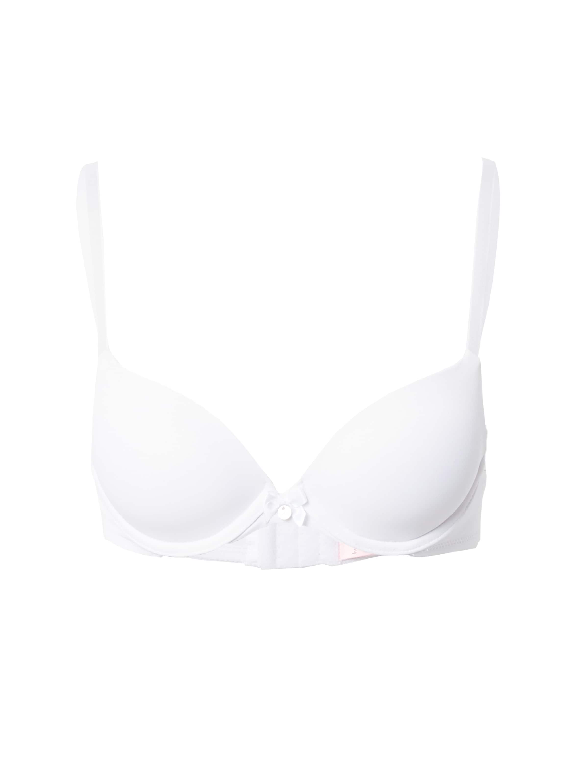 Sutien de tricou Sutien de la Hunkemöller pe alb: față