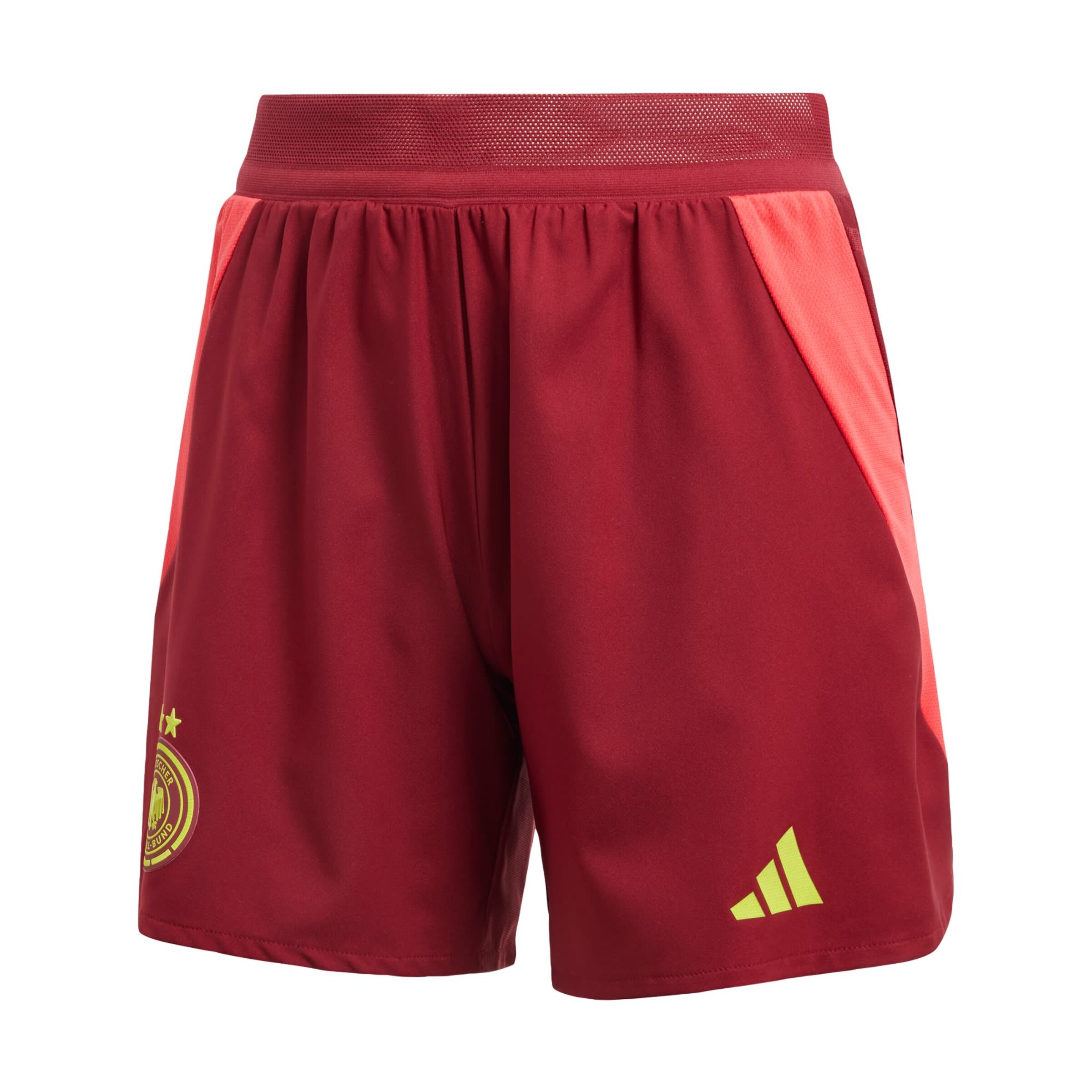ADIDAS PERFORMANCE Normální Sportovní kalhoty 'Germany 25 Away Authentic' – červená: přední strana