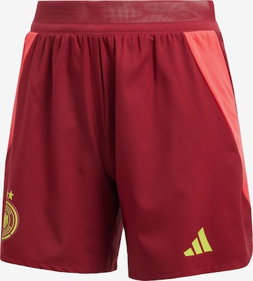 ADIDAS PERFORMANCE - regular Pantalón deportivo 'Germany 25 Away Authentic' en rojo: frente