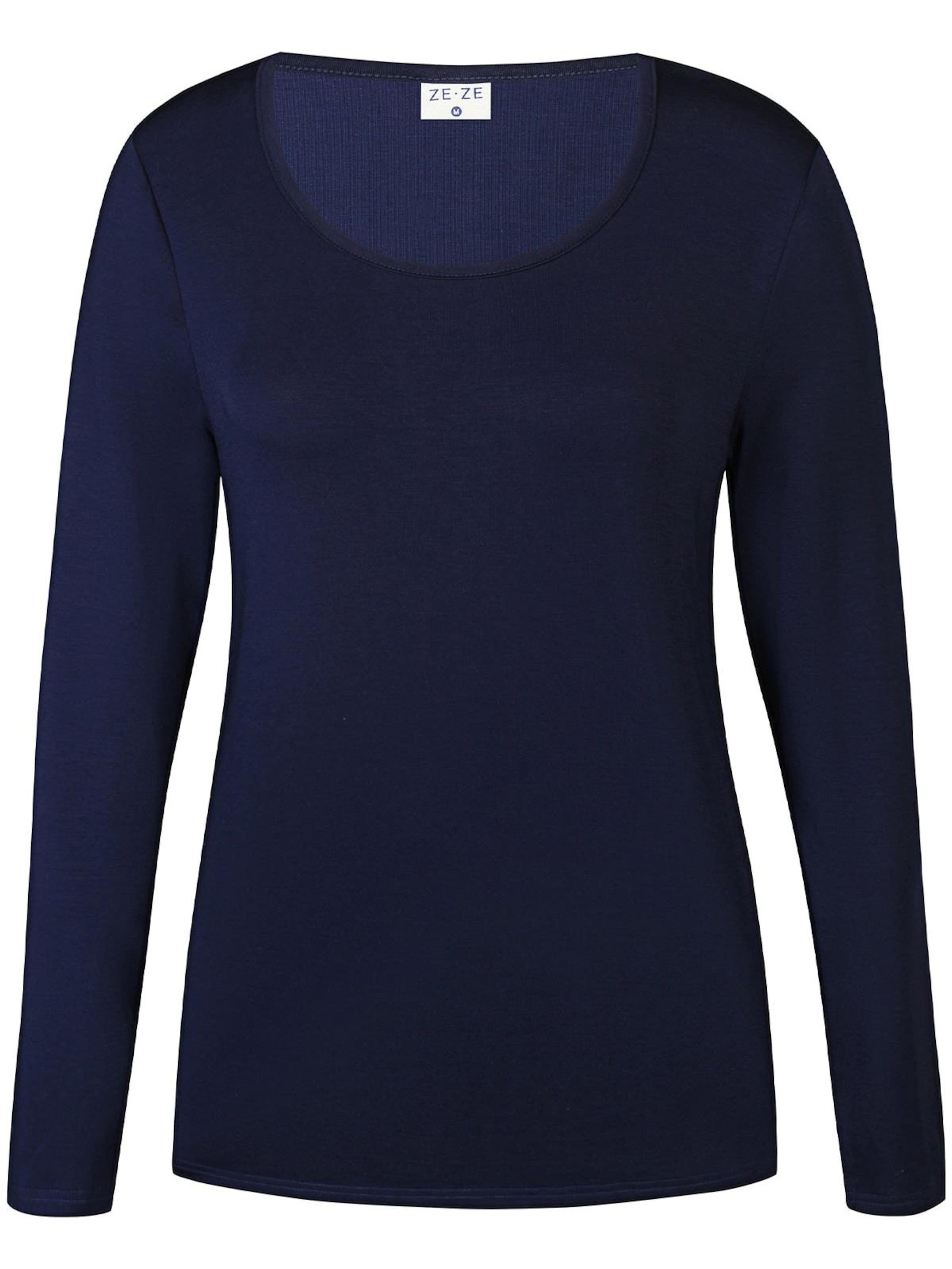 ze-ze Shirt 'Bella 458' in Blau: Vorderseite